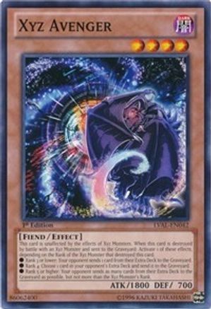 Xyz Avenger (LVAL-EN042) - Legacy of the Valiant 1st Edition Legacy of the Valiant Yugioh Single  Squirtle Squad Card Shop.