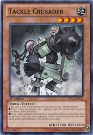 Tackle Crusader (LVAL-EN043) - Legacy of the Valiant Unlimited Legacy of the Valiant Yugioh Single  Squirtle Squad Card Shop.