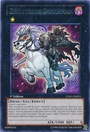 Ghostrick Dullahan (LVAL-EN053) - Legacy of the Valiant 1st Edition Legacy of the Valiant Yugioh Single  Squirtle Squad Card Shop.