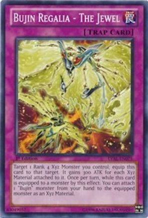 Bujin Regalia - The Jewel (LVAL-EN075) - Legacy of the Valiant Unlimited Legacy of the Valiant Yugioh Single  Squirtle Squad Card Shop.