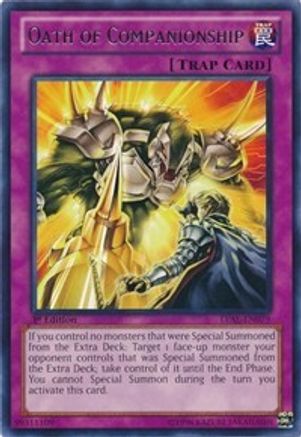 Oath of Companionship (LVAL-EN079) - Legacy of the Valiant 1st Edition Legacy of the Valiant Yugioh Single  Squirtle Squad Card Shop.
