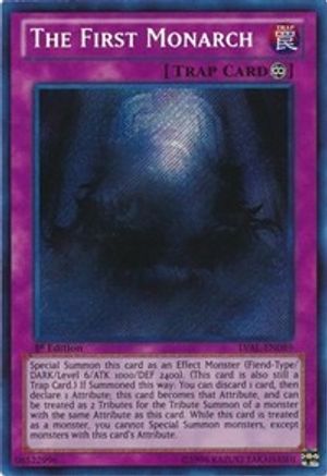 The First Monarch (LVAL-EN089) - Legacy of the Valiant 1st Edition Legacy of the Valiant Yugioh Single  Squirtle Squad Card Shop.