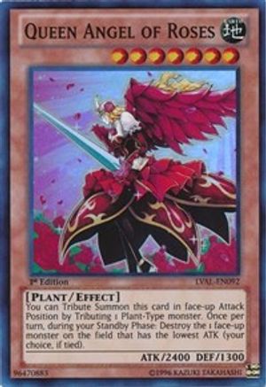 Queen Angel of Roses (LVAL-EN092) - Legacy of the Valiant 1st Edition Legacy of the Valiant Yugioh Single  Squirtle Squad Card Shop.