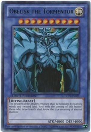 Obelisk the Tormentor (LC01-EN001) - Legendary Collection 1 Limited Legendary Collection 1 Yugioh Single  Squirtle Squad Card Shop.