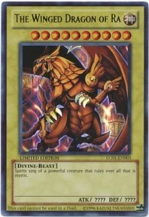 The Winged Dragon of Ra (LC01-EN003) - Legendary Collection 1 Limited Legendary Collection 1 Yugioh Single  Squirtle Squad Card Shop.