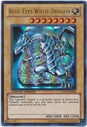 Blue-Eyes White Dragon (LC01-EN004) - Legendary Collection 1 Limited Legendary Collection 1 Yugioh Single  Squirtle Squad Card Shop.