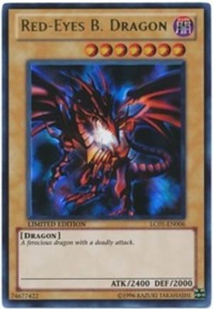 Red-Eyes B. Dragon (LC01-EN006) - Legendary Collection 1 Limited Legendary Collection 1 Yugioh Single  Squirtle Squad Card Shop.