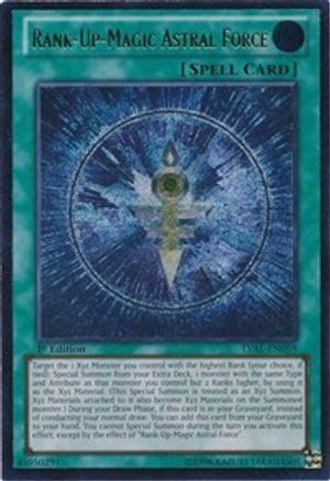 Rank-Up-Magic Astral Force (UTR) (LVAL-EN059) - Legacy of the Valiant 1st Edition Legacy of the Valiant Yugioh Single  Squirtle Squad Card Shop.