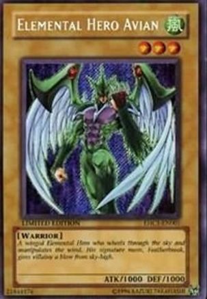 Elemental HERO Avian (EHC1-EN001) - Elemental Hero Collection 1 Limited Elemental Hero Collection 1 Yugioh Single  Squirtle Squad Card Shop.