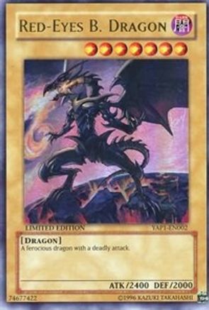 Red-Eyes B. Dragon (YAP1-EN002) - Anniversary Pack Limited Anniversary Pack Yugioh Single  Squirtle Squad Card Shop.