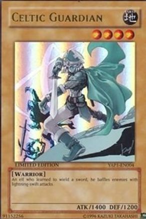 Celtic Guardian (YAP1-EN004) - Anniversary Pack Limited Anniversary Pack Yugioh Single  Squirtle Squad Card Shop.