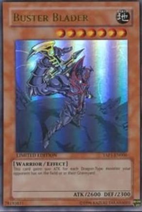 Buster Blader (YAP1-EN006) - Anniversary Pack Limited Anniversary Pack Yugioh Single  Squirtle Squad Card Shop.