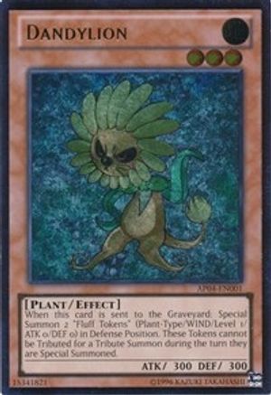 Dandylion (UTR) (AP04-EN001) - Astral Pack 4 Unlimited Astral Pack 4 Yugioh Single  Squirtle Squad Card Shop.