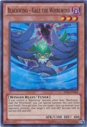 Blackwing - Gale the Whirlwind (AP04-EN004) - Astral Pack 4 Unlimited Astral Pack 4 Yugioh Single  Squirtle Squad Card Shop.