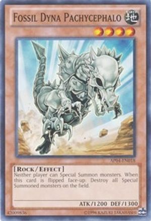 Fossil Dyna Pachycephalo (AP04-EN018) - Astral Pack 4 Unlimited Astral Pack 4 Yugioh Single  Squirtle Squad Card Shop.