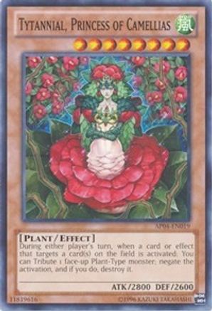Tytannial, Princess of Camellias (AP04-EN019) - Astral Pack 4 Unlimited Astral Pack 4 Yugioh Single  Squirtle Squad Card Shop.