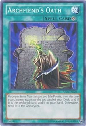 Archfiend's Oath (AP04-EN024) - Astral Pack 4 Unlimited Astral Pack 4 Yugioh Single  Squirtle Squad Card Shop.