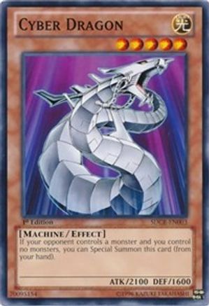 Cyber Dragon (White) (SDCR-EN003) - Structure Deck: Cyber Dragon Revolution 1st Edition Structure Deck: Cyber Dragon Revolution Yugioh Single  Squirtle Squad Card Shop.