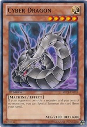 Cyber Dragon (Black) (SDCR-EN003) - Structure Deck: Cyber Dragon Revolution 1st Edition Structure Deck: Cyber Dragon Revolution Yugioh Single  Squirtle Squad Card Shop.
