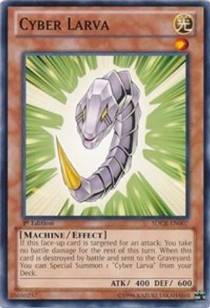 Cyber Larva (SDCR-EN007) - Structure Deck: Cyber Dragon Revolution 1st Edition Structure Deck: Cyber Dragon Revolution Yugioh Single  Squirtle Squad Card Shop.