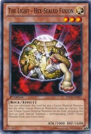 The Light - Hex-Sealed Fusion (SDCR-EN017) - Structure Deck: Cyber Dragon Revolution Unlimited Structure Deck: Cyber Dragon Revolution Yugioh Single  Squirtle Squad Card Shop.
