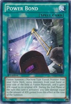 Power Bond (SDCR-EN022) - Structure Deck: Cyber Dragon Revolution 1st Edition Structure Deck: Cyber Dragon Revolution Yugioh Single  Squirtle Squad Card Shop.