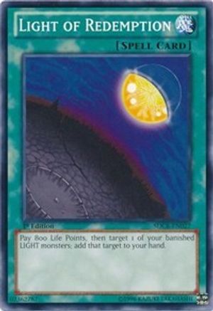 Light of Redemption (SDCR-EN027) - Structure Deck: Cyber Dragon Revolution Unlimited Structure Deck: Cyber Dragon Revolution Yugioh Single  Squirtle Squad Card Shop.