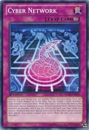 Cyber Network (SDCR-EN029) - Structure Deck: Cyber Dragon Revolution 1st Edition Structure Deck: Cyber Dragon Revolution Yugioh Single  Squirtle Squad Card Shop.