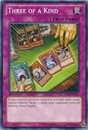 Three of a Kind (SDCR-EN031) - Structure Deck: Cyber Dragon Revolution 1st Edition Structure Deck: Cyber Dragon Revolution Yugioh Single  Squirtle Squad Card Shop.