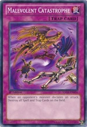 Malevolent Catastrophe (SDCR-EN034) - Structure Deck: Cyber Dragon Revolution 1st Edition Structure Deck: Cyber Dragon Revolution Yugioh Single  Squirtle Squad Card Shop.