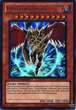 Darklord Desire (YG05-EN001) - Yu-Gi-Oh! GX Manga Promotional Cards Limited Yu-Gi-Oh! GX Manga Promotional Cards Yugioh Single  Squirtle Squad Card Shop.
