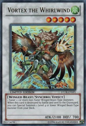 Vortex the Whirlwind (STOR-ENSP1) (STOR-ENSP1) - Storm of Ragnarok Limited Storm of Ragnarok Yugioh Single  Squirtle Squad Card Shop.