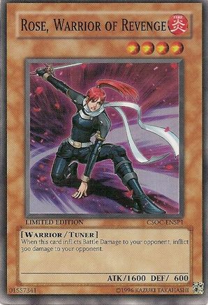 Rose, Warrior of Revenge (CSOC-ENSP1) (CSOC-ENSP1) - Crossroads of Chaos Limited Crossroads of Chaos Yugioh Single  Squirtle Squad Card Shop.