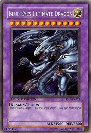 Blue-Eyes Ultimate Dragon (Secret) (JMP-EN005) - Shonen Jump Magazine Promos Limited Shonen Jump Magazine Promos Yugioh Single  Squirtle Squad Card Shop.