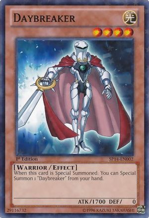 Daybreaker (Starfoil) (SP14-EN002) - Star Pack 2014 1st Edition Star Pack 2014 Yugioh Single  Squirtle Squad Card Shop.