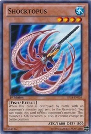 Shocktopus (SP14-EN005) - Star Pack 2014 1st Edition Star Pack 2014 Yugioh Single  Squirtle Squad Card Shop.