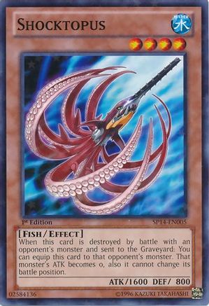 Shocktopus (Starfoil) (SP14-EN005) - Star Pack 2014 1st Edition Star Pack 2014 Yugioh Single  Squirtle Squad Card Shop.