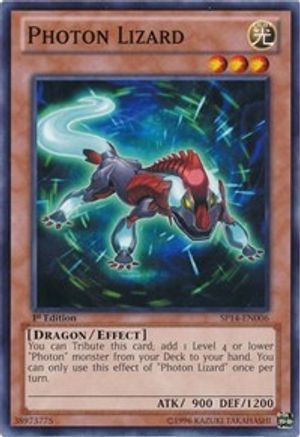 Photon Lizard (SP14-EN006) - Star Pack 2014 1st Edition Star Pack 2014 Yugioh Single  Squirtle Squad Card Shop.