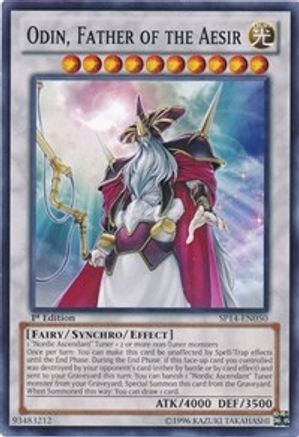 Odin, Father of the Aesir (SP14-EN050) - Star Pack 2014 1st Edition Star Pack 2014 Yugioh Single  Squirtle Squad Card Shop.