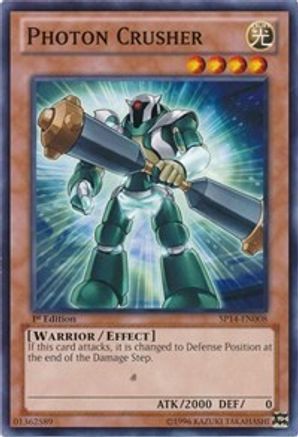 Photon Crusher (SP14-EN008) - Star Pack 2014 1st Edition Star Pack 2014 Yugioh Single  Squirtle Squad Card Shop.