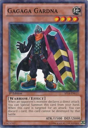 Gagaga Gardna (Starfoil) (SP14-EN011) - Star Pack 2014 1st Edition Star Pack 2014 Yugioh Single  Squirtle Squad Card Shop.