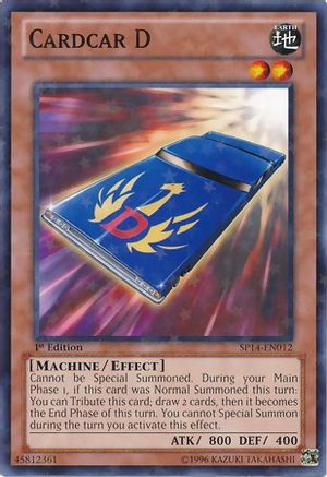 Cardcar D (Starfoil) (SP14-EN012) - Star Pack 2014 1st Edition Star Pack 2014 Yugioh Single  Squirtle Squad Card Shop.