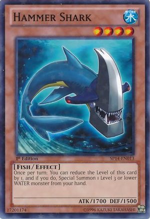 Hammer Shark (Starfoil) (SP14-EN013) - Star Pack 2014 1st Edition Star Pack 2014 Yugioh Single  Squirtle Squad Card Shop.