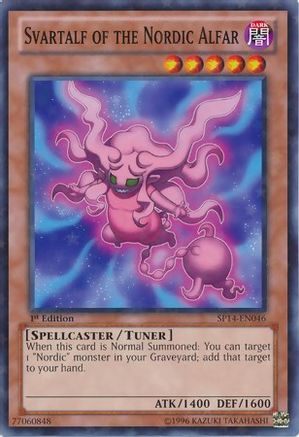 Svartalf of the Nordic Alfar (Starfoil) (SP14-EN046) - Star Pack 2014 1st Edition Star Pack 2014 Yugioh Single  Squirtle Squad Card Shop.