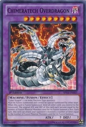 Chimeratech Overdragon (SP14-EN043) - Star Pack 2014 1st Edition Star Pack 2014 Yugioh Single  Squirtle Squad Card Shop.