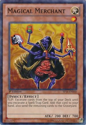 Magical Merchant (Starfoil) (SP14-EN040) - Star Pack 2014 1st Edition Star Pack 2014 Yugioh Single  Squirtle Squad Card Shop.