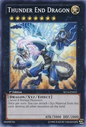 Thunder End Dragon (SP14-EN021) - Star Pack 2014 1st Edition Star Pack 2014 Yugioh Single  Squirtle Squad Card Shop.