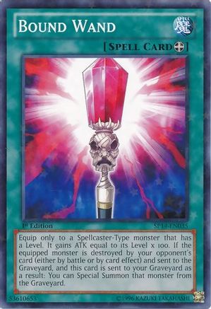 Bound Wand (Starfoil) (SP14-EN035) - Star Pack 2014 1st Edition Star Pack 2014 Yugioh Single  Squirtle Squad Card Shop.