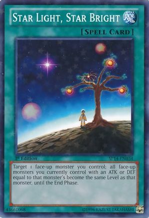 Star Light, Star Bright (Starfoil) (SP14-EN034) - Star Pack 2014 1st Edition Star Pack 2014 Yugioh Single  Squirtle Squad Card Shop.