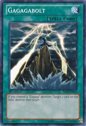 Gagagabolt (Starfoil) (SP14-EN033) - Star Pack 2014 1st Edition Star Pack 2014 Yugioh Single  Squirtle Squad Card Shop.